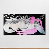 I Rest on Your Hurt I Will Hold You In Another Lifetime by Alymamah Rashed contemporary artwork painting