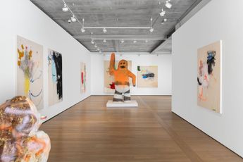 Contemporary art exhibition Jenny Brosinski Monkey Mind at Almine Rech London United Kingdom
