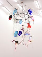 You told me you wouldnt do this to me. But here I am stuck digging through the junk on your porch. by Elias Hansen contemporary artwork installation