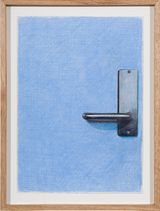 Door 2 by Callum Morton contemporary artwork works on paper