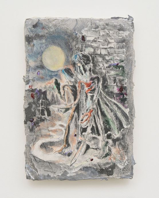 Journey to the city of Fog  by Emi Mizukami contemporary artwork Painting