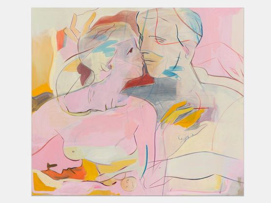 Twice Machine by France-Lise Mcgurn contemporary artwork Painting