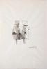 Two Watchers by Lynn Chadwick contemporary artwork Works on Paper