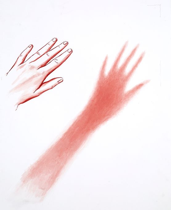 o.T. by Ulrike Lienbacher contemporary artwork Painting