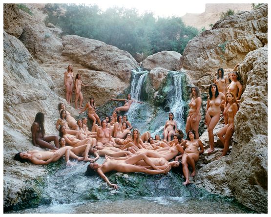Dead Sea 15 by Spencer Tunick contemporary artwork Photography