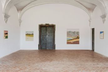 Contemporary art exhibition Guim Tio Ja no hi es el xiprer at Alzueta Gallery Casavells Spain