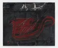Tassa vermella by Antoni Tapies contemporary artwork Painting