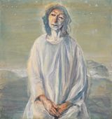 Kate in a Starry Landscape by Celia Paul contemporary artwork painting