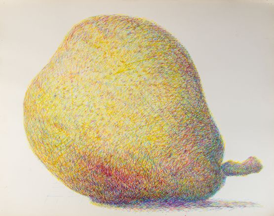 Pear by Fay Ming contemporary artwork Works on Paper