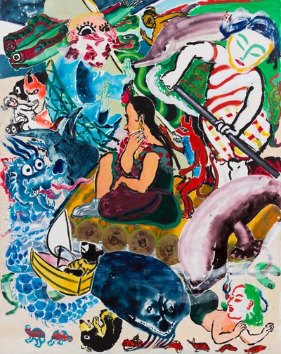 Paula Regos Beautiful Boschian Menageries at Victoria Miro
