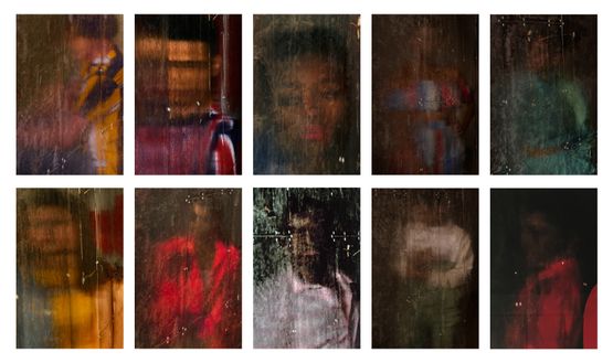 Studio Door - Suite of 10 photographs by Johno Mellish contemporary artwork Print
