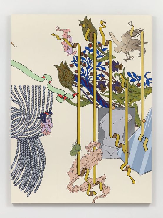 Waxing Year 2 by Caitlin Keogh contemporary artwork Painting