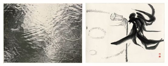 Autumn 43rd Climate Wild Geese Arrive by Chu Chu contemporary artwork Works on Paper