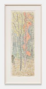 Untitled Study for Hint of Autumn by Milton Avery contemporary artwork drawing painting works on paper