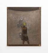 Untitled by Merlin James contemporary artwork painting