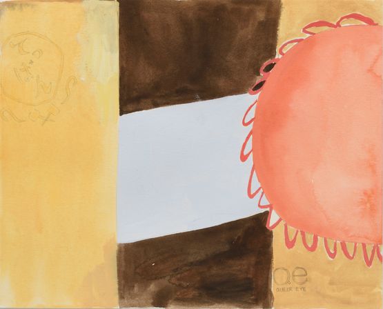 Steel Plate  Queer Eye by Masaya Chiba contemporary artwork Painting