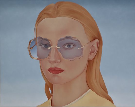 Hyacinth Swan by Peter Stichbury contemporary artwork Painting