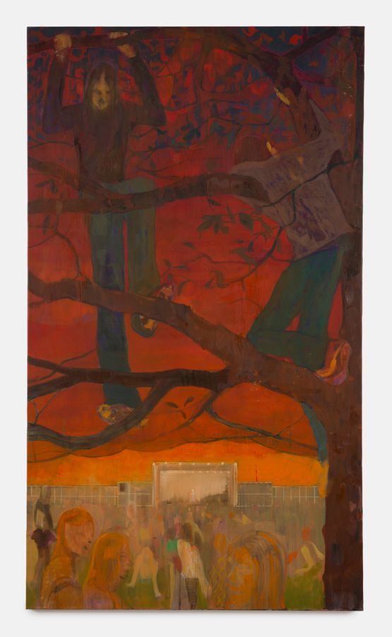 A Place to Raise My Twins by Travis Macdonald contemporary artwork Painting