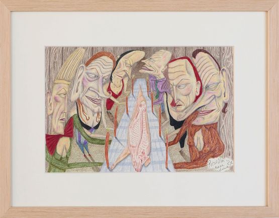 Celebration by Priscilla Rose Howe contemporary artwork Works on Paper