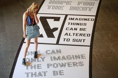 Art Basel to Make Hopscotch Homage to Lawrence Weiner at 2022 Swiss Fair