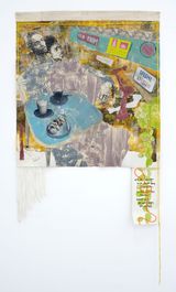The Last Romance at Tea Room by Kaleab Abate contemporary artwork print