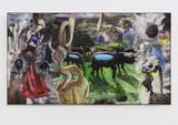 Painting After A classical Work With Iberian Pigs by Zhou Yilun contemporary artwork painting