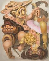 Nurturing by Kizzo contemporary artwork painting