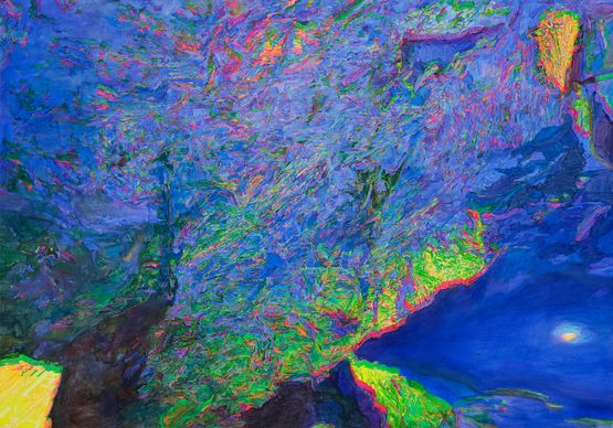 refractionreflection by Soo Jung Choi contemporary artwork Painting