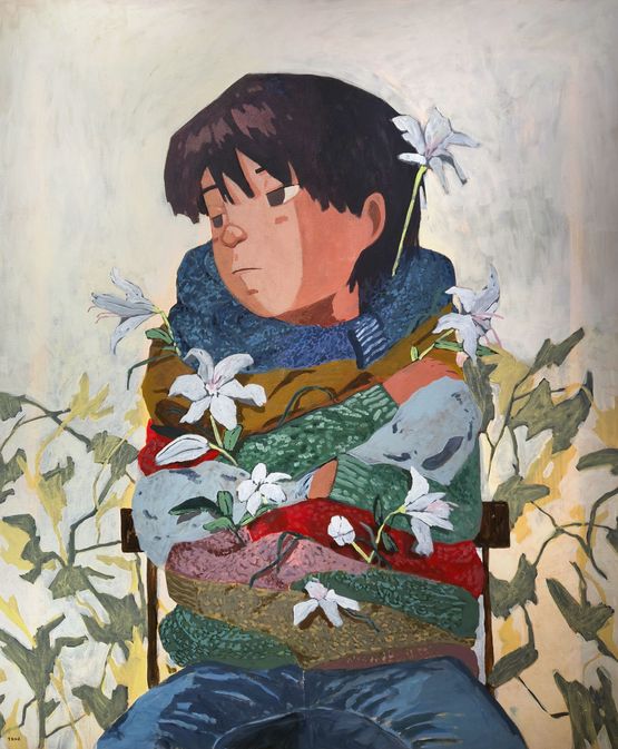 Low-Maintenance Vertical Garden by Trnz contemporary artwork Painting