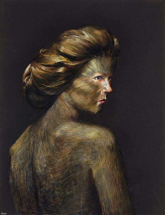 Skins - 01 by Wang Haiyang contemporary artwork Works on Paper
