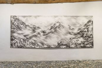 Contemporary art exhibition Julia Steiner Growing at Ardez