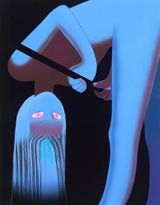 Topsy-Turvy by Jang Koal contemporary artwork painting works on paper