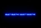 Object and Subject Cobalt Blue by Joseph Kosuth contemporary artwork Sculpture