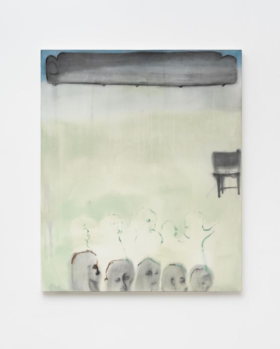 Room It smells of pistachio by Doyub Lee contemporary artwork Painting