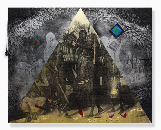 Symbolic Nature VIII by Brook Andrew contemporary artwork Mixed Media
