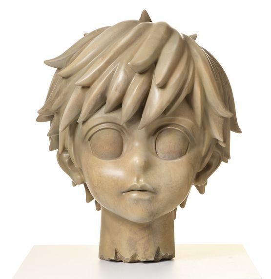 Head Statue by Aokizy contemporary artwork Sculpture