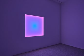 Contemporary art exhibition James Turrell At One at Gagosian Le Bourget France