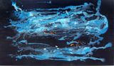 Coupling by Rom Villaseran contemporary artwork painting works on paper drawing