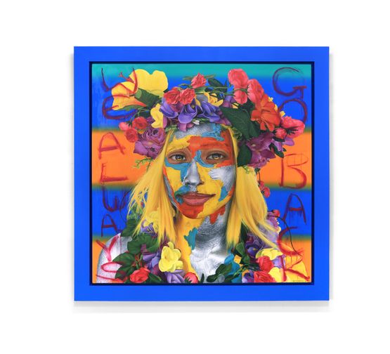 We Always Go Back by Ashley Bickerton contemporary artwork Painting