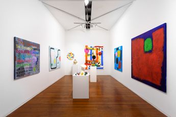 Contemporary art exhibition Angela Brennan Celestial - Terrestrial at Roslyn Oxley9 Gallery Sydney Australia
