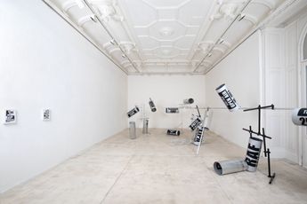 Contemporary art exhibition Hans Schabus Der Lange Morgen at Galerie Krinzinger Seilerstatte 16 Vienna Austria