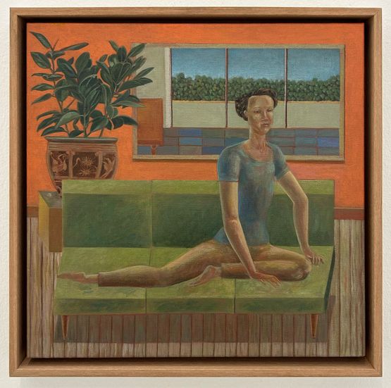 Limber by Noor Mahnun Anum contemporary artwork Painting