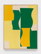 Untitled by Ethan Cook contemporary artwork painting textile