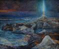 Tsunami by Bundit Padungvichean contemporary artwork Painting