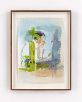 untitled Bogarde by Robert Muntean contemporary artwork painting