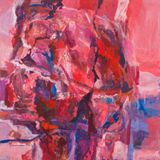 The Weight of What Was by Kais Salman contemporary artwork painting