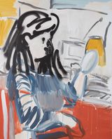 Break Time  by Hye Kyoung Kwon contemporary artwork painting works on paper
