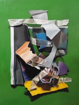 piece by piece by Ayka Go contemporary artwork painting