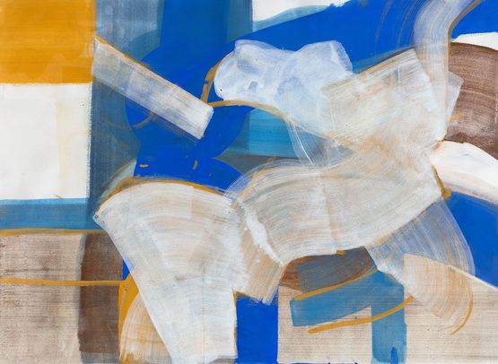 adobe by Sabine Herrmann contemporary artwork Painting