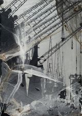 Untitled Spinnwebenbild by Christian Eisenberger contemporary artwork painting photography